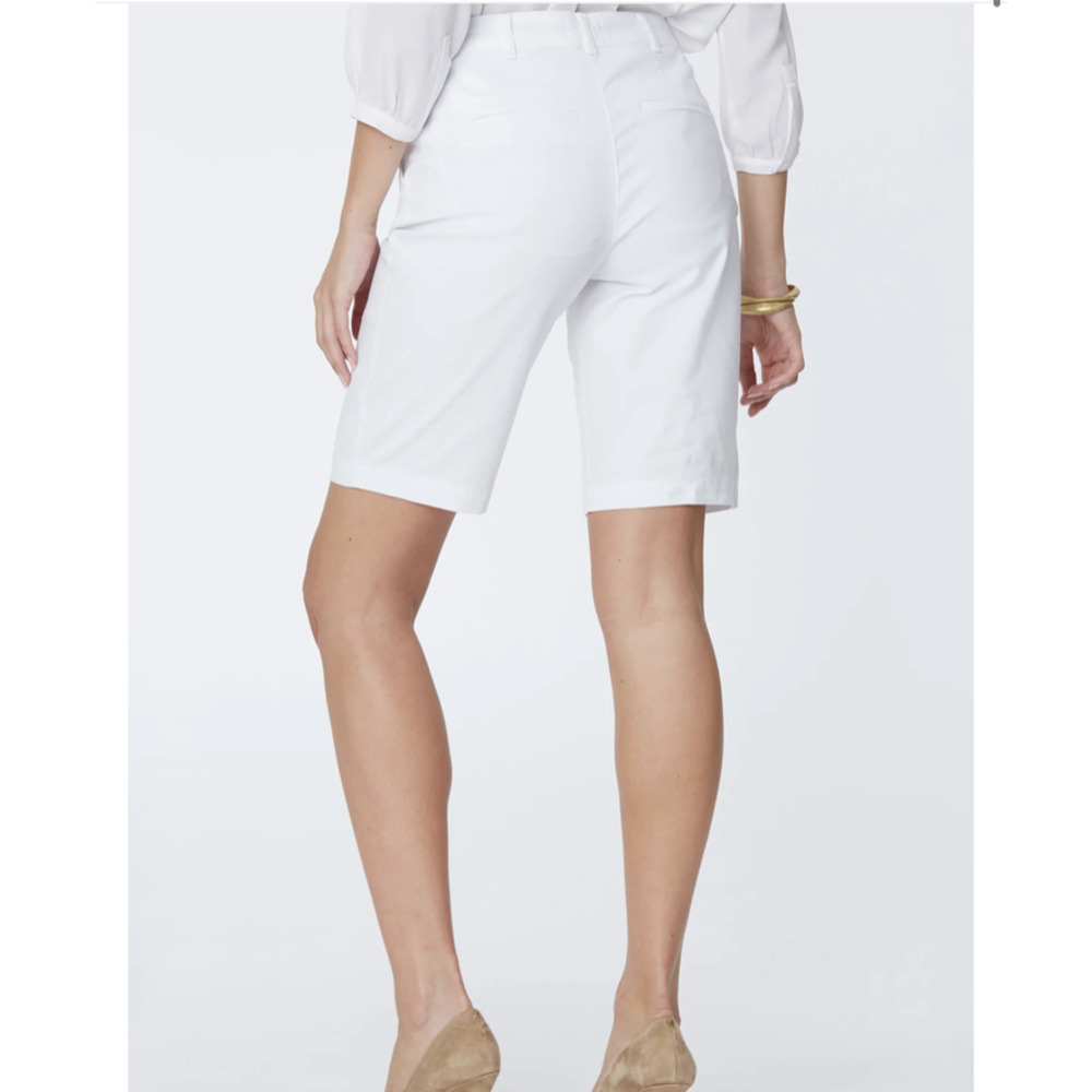 NYDJ Bermuda 11 Inch Twill Shorts - Picture 4 of 10